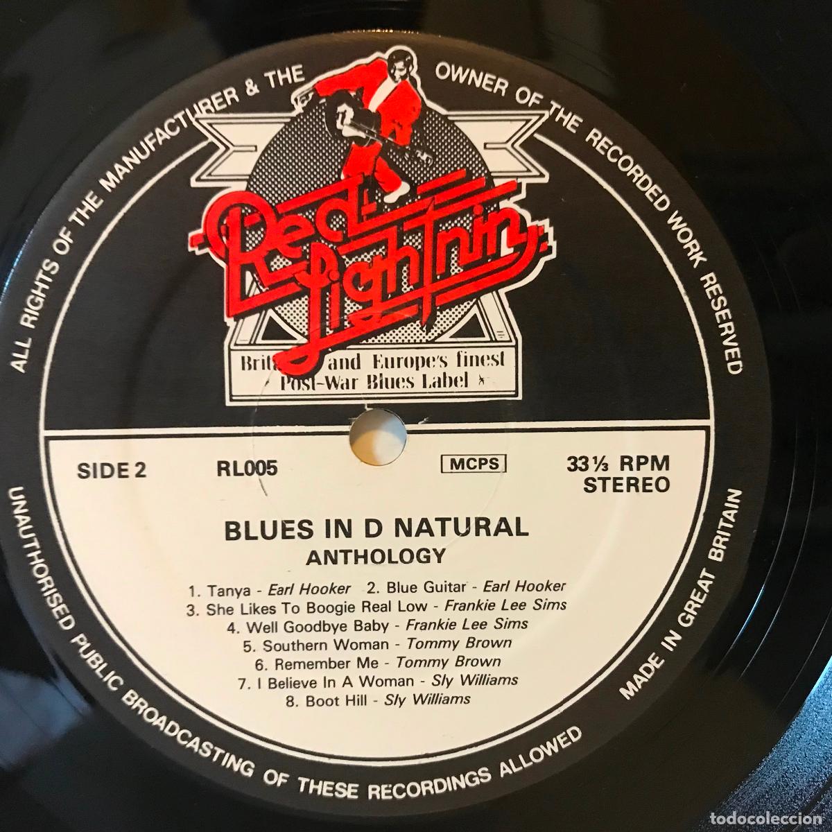 Discos de vinilo: Blues in d Natural. LP. - Foto 3