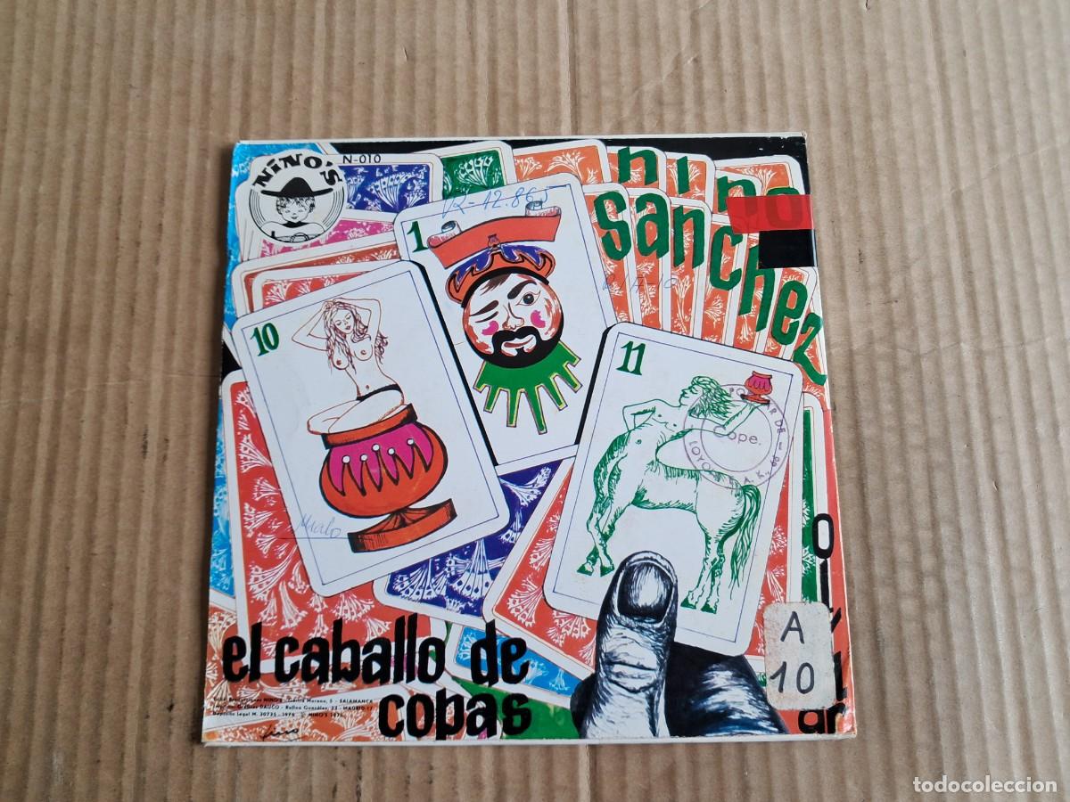 Discos de vinilo: NINO SANCHEZ - EL CABALLO DE COPAS SINGLE 1978 - Foto 3