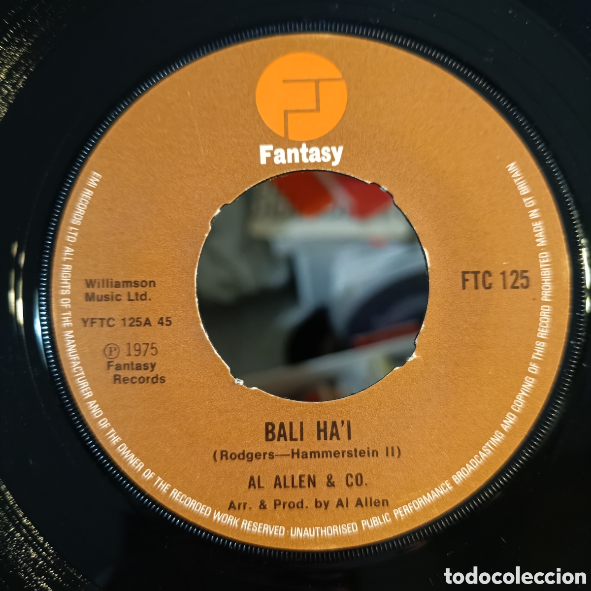 Discos de vinilo: Al Allen & Co. &ndash; Bali Hai - Foto 1