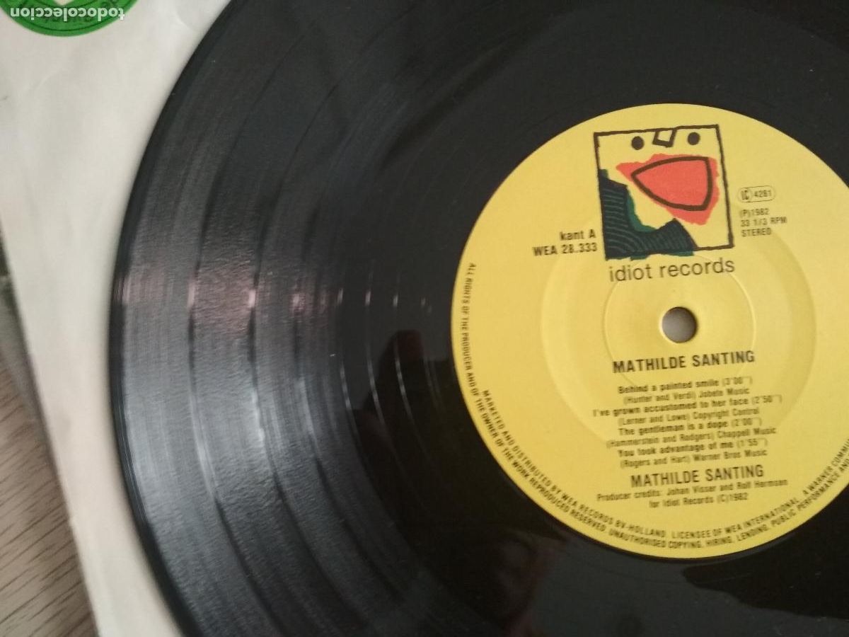 Discos de vinilo: MATHILDE SANTING MLP 10 25 CTMS 1982 Idiot, germany - Foto 3