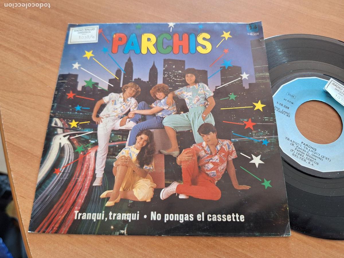 Discos de vinilo: PARCHIS (TRANQUI TRANQUI) SINGLE ESPA&Ntilde;A 1983 (EPI28) - Foto 1