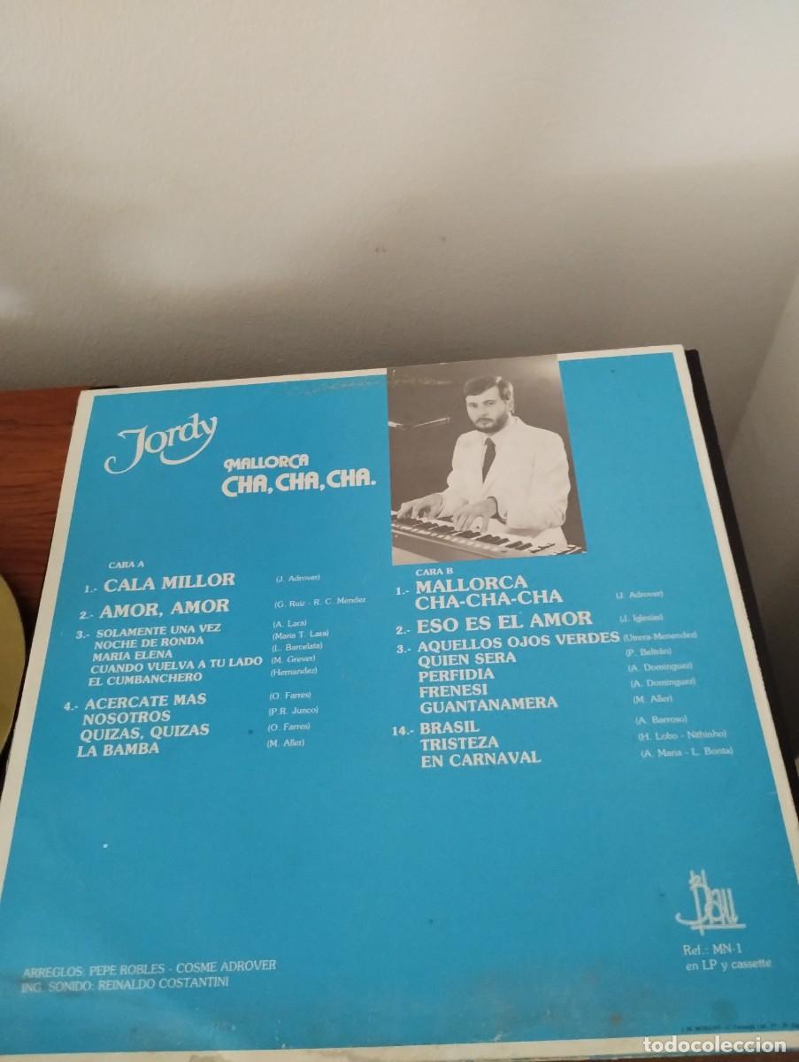 Discos de vinilo: Jordy mallorca cha cha cha blau lp - Foto 2