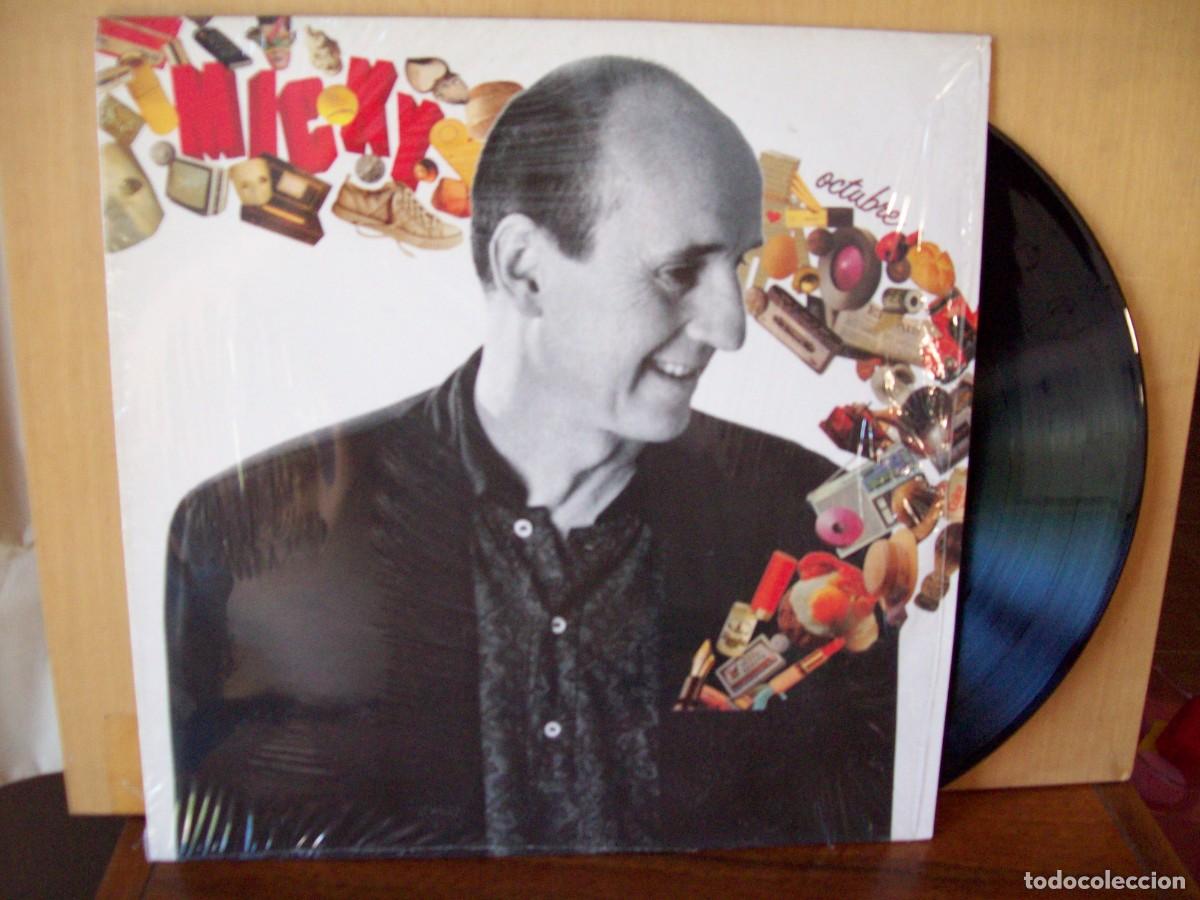 Discos de vinilo: MICKY - OCTUBRE - LP 1989 - Foto 1