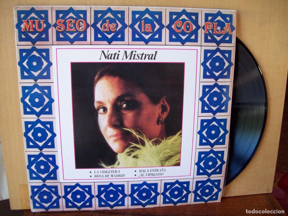 Discos de vinilo: NATI MISTRAL - MUSEO DE LA COPLA - LP 1988 - Foto 1