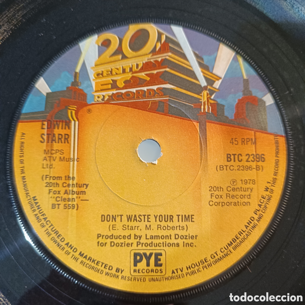 Discos de vinilo: Edwin Starr &lrm;&ndash; Contact - Foto 1