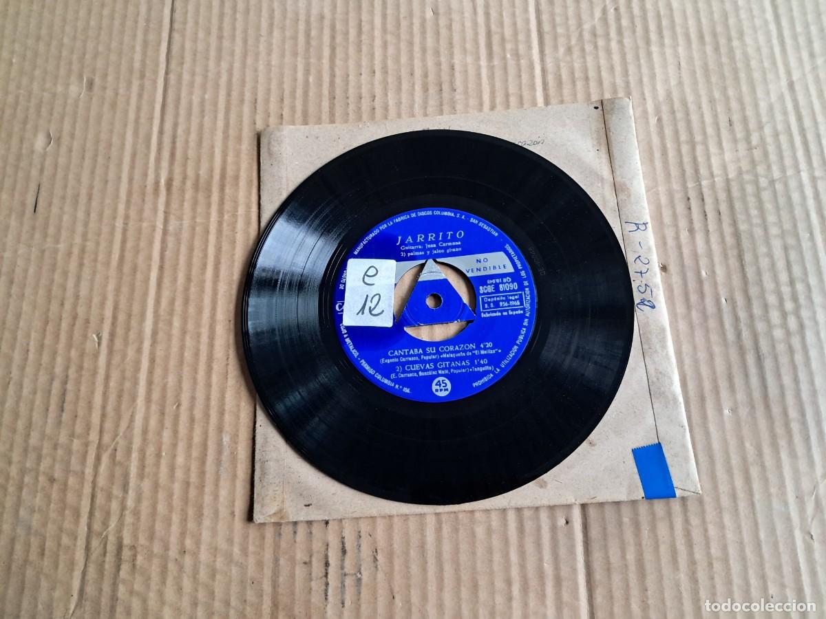 Discos de vinilo: JARRITO - CANTABA SU CORAZON EP PROMOCIONAL 4 TEMAS - Foto 1