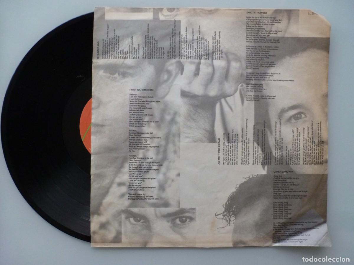 Discos de vinilo: SIMPLE MINDS - ONCE UPON A TIME (LP VIRGIN 1985 ESPA&Ntilde;A) - Foto 4