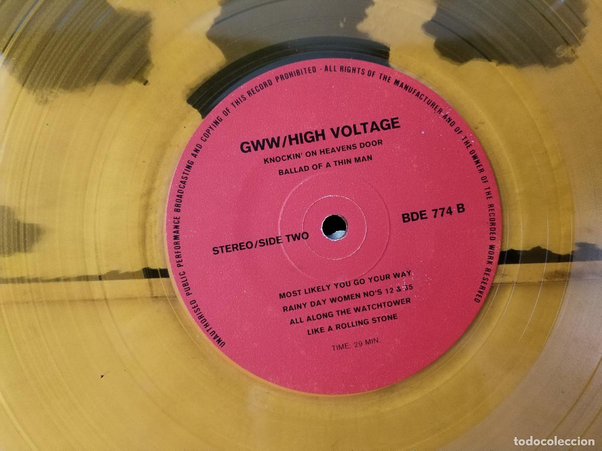 Discos de vinilo: Bob Dylan High Voltage (BDE) LP 1976- c135 - Foto 6