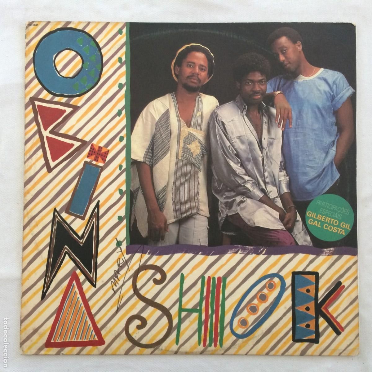 Vinyl records: Obina Shok &lrm;&ndash; Obina Shok Brazil 1986 RCA Victor