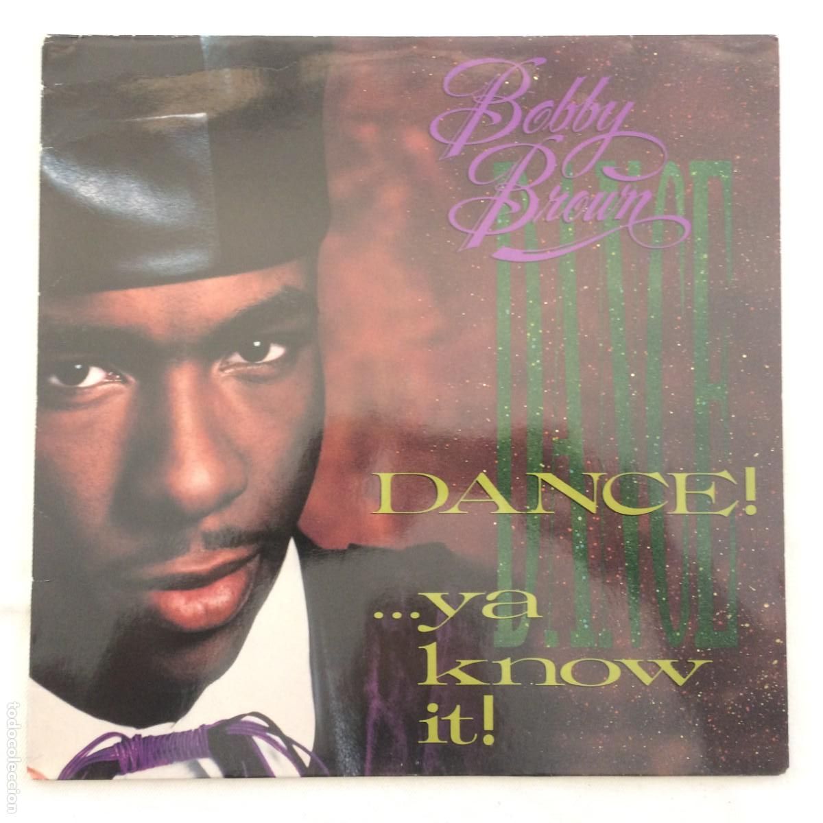 Discos de vinilo: Bobby Brown &lrm;&ndash; Dance!...Ya Know It! Germany 1989 MCA Records - Foto 1