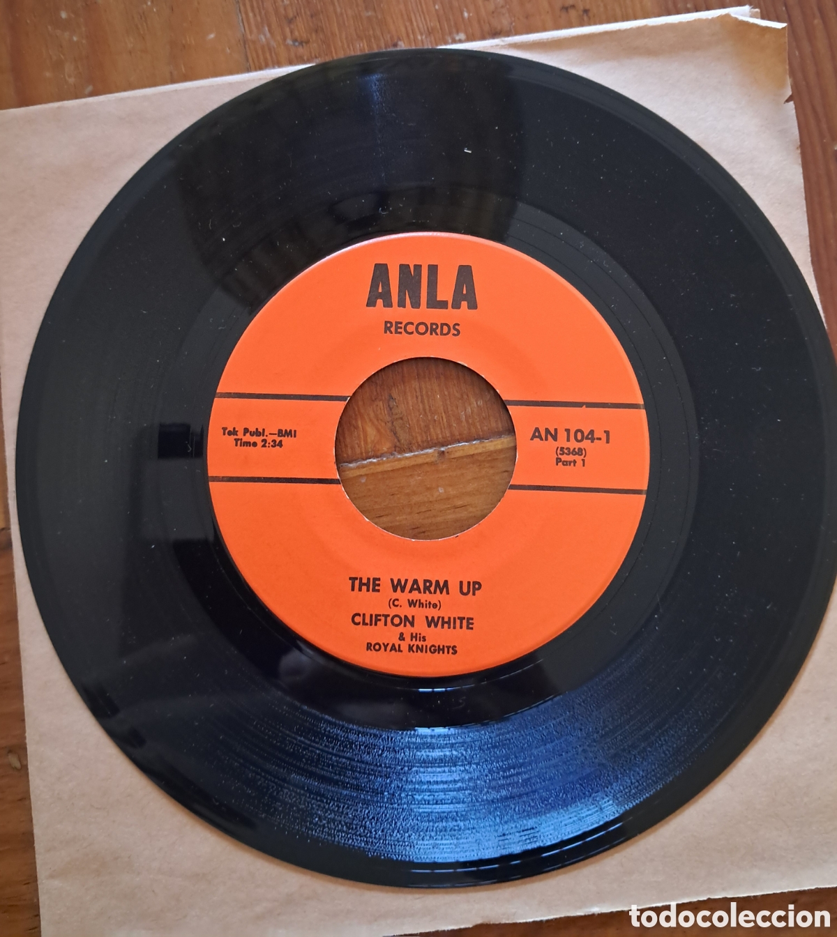 Discos de vinilo: Clifton White - the warm up (audio) - Foto 1