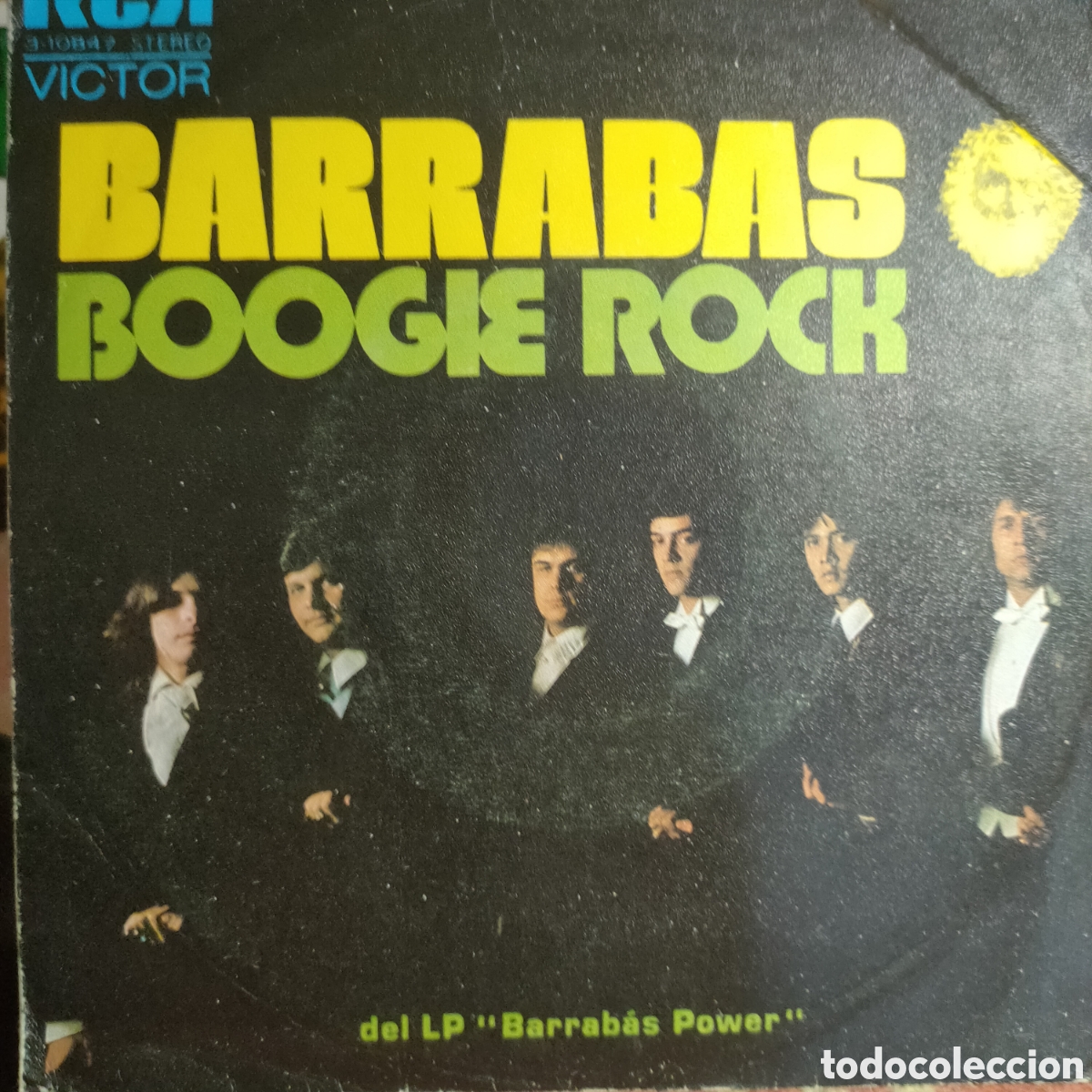 Discos de vinilo: Barrabas &ndash; Boogie Rock . 1973 original Spain disco 7&rdquo; vinilo - Foto 1