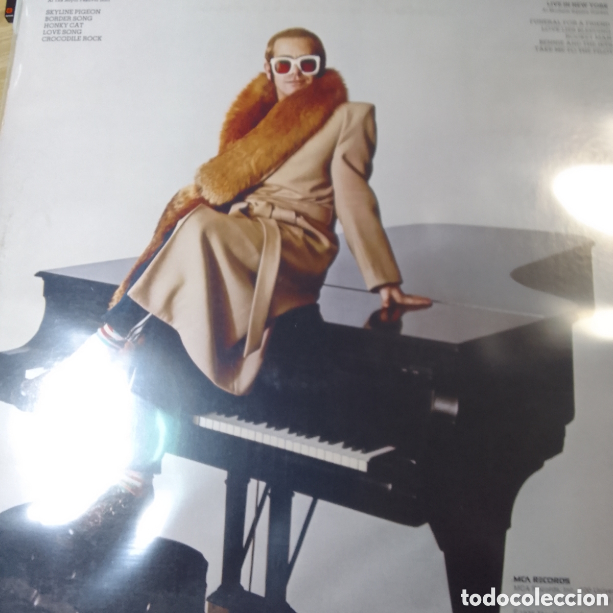 Discos de vinilo: ELTON JOHN HERE AND THERE - Foto 2