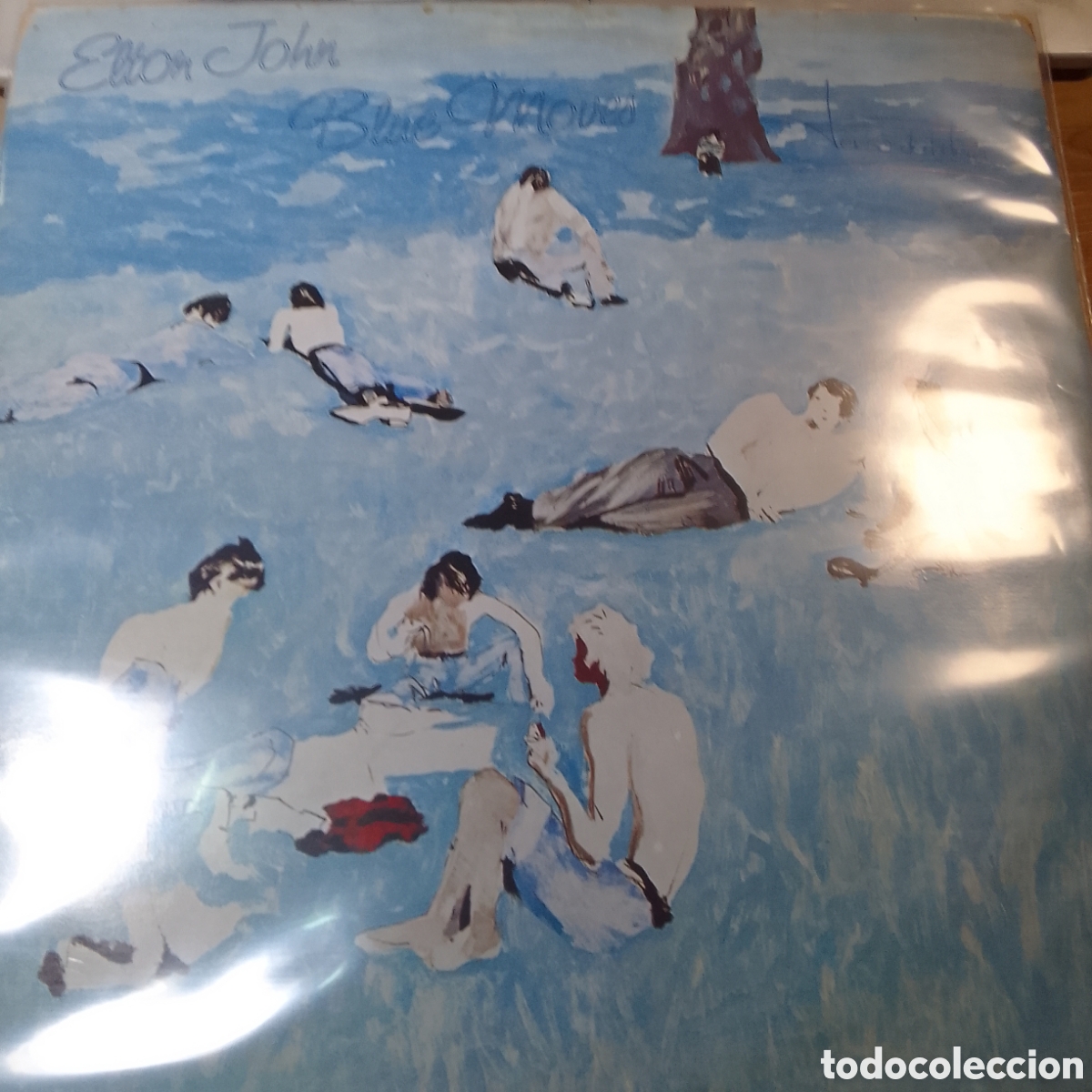 Discos de vinilo: ELTON JOHN BLUE MOVES DOBLE LP - Foto 1