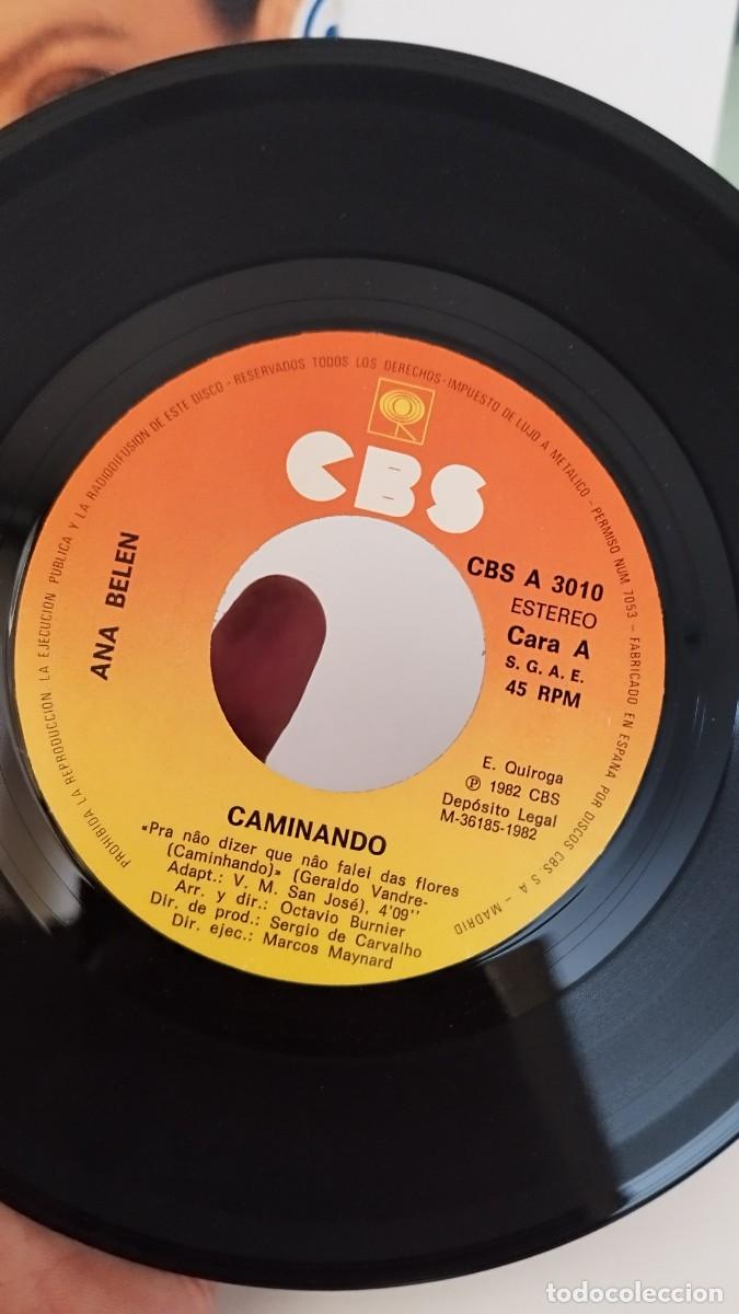 Discos de vinilo: Ana Belen - Caminando .Single 1982 - Foto 2