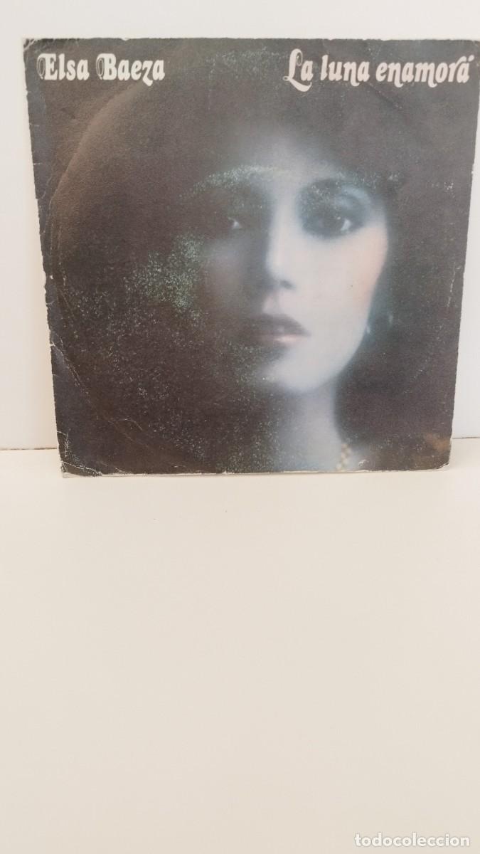 Discos de vinilo: Elsa Baeza - la Luna enamora. Single - Foto 1