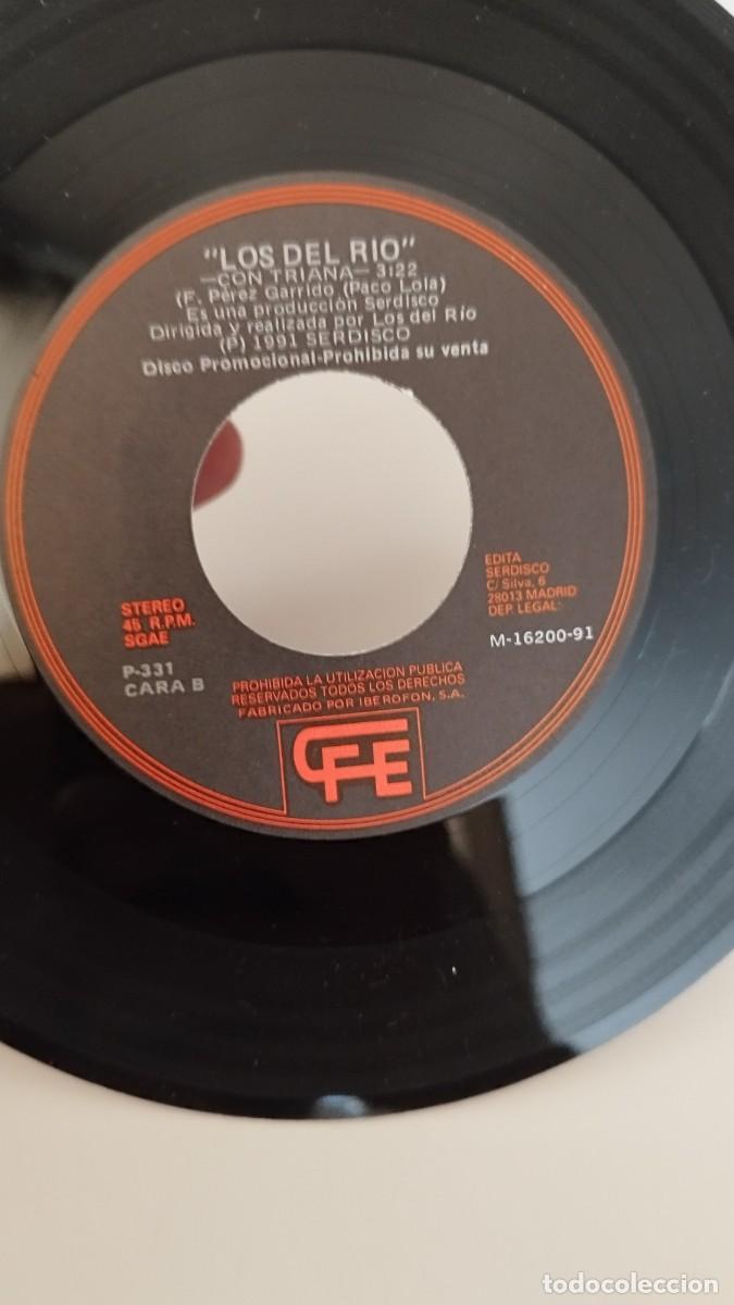 Discos de vinilo: Los del r&iacute;o - la espinita. Single - Foto 2