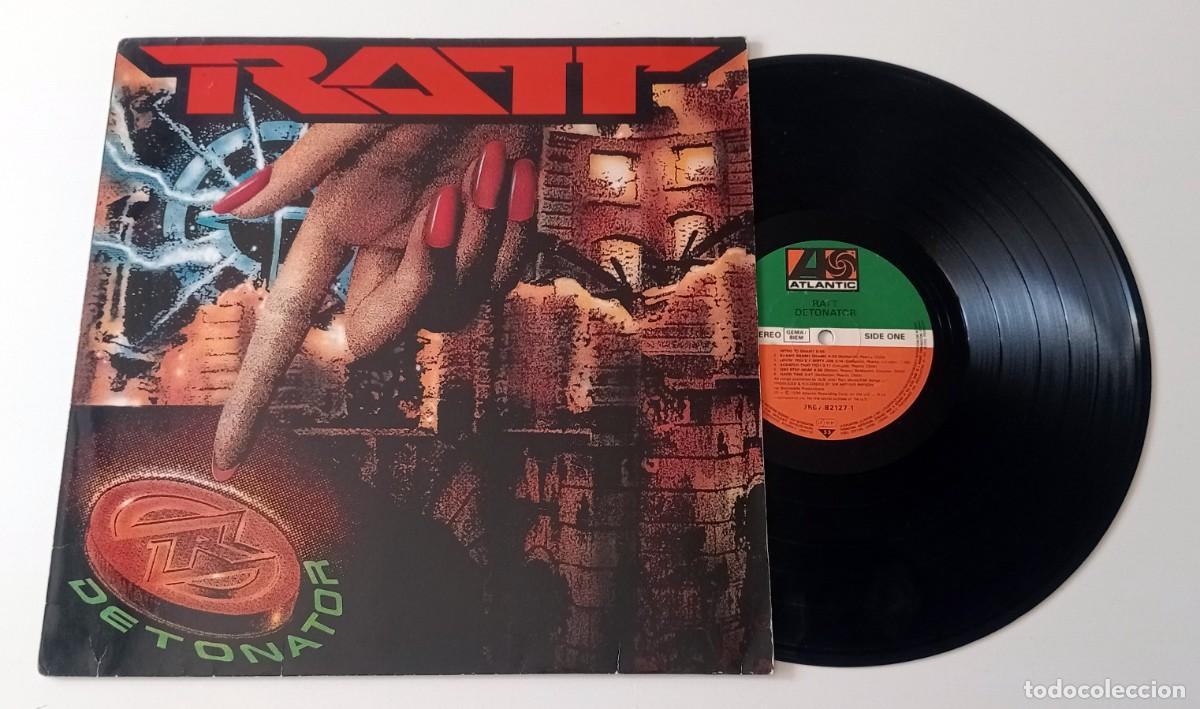 Discos de vinilo: LP RATT - DETONATOR (1990) - Foto 3