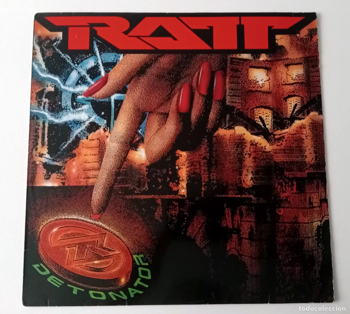 Discos de vinilo: LP RATT - DETONATOR (1990) - Foto 1