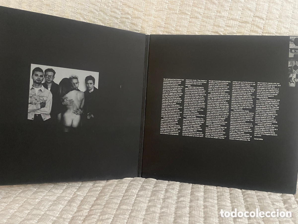 Discos de vinilo: Disco vinilo Depeche Mode Violator - Foto 4