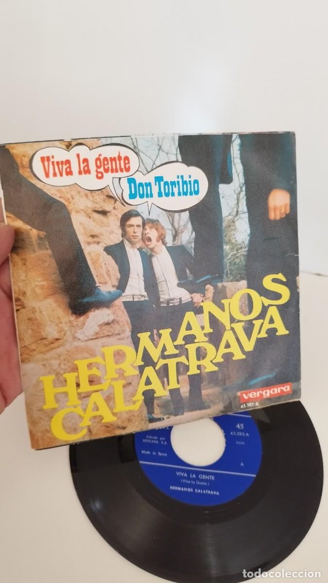 Discos de vinilo: Hermanos calatrava - viva la gente. Single - Foto 4