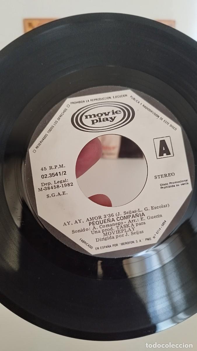 Discos de vinilo: Peque&ntilde;a compa&ntilde;&iacute;a, ay ay amor - Foto 2