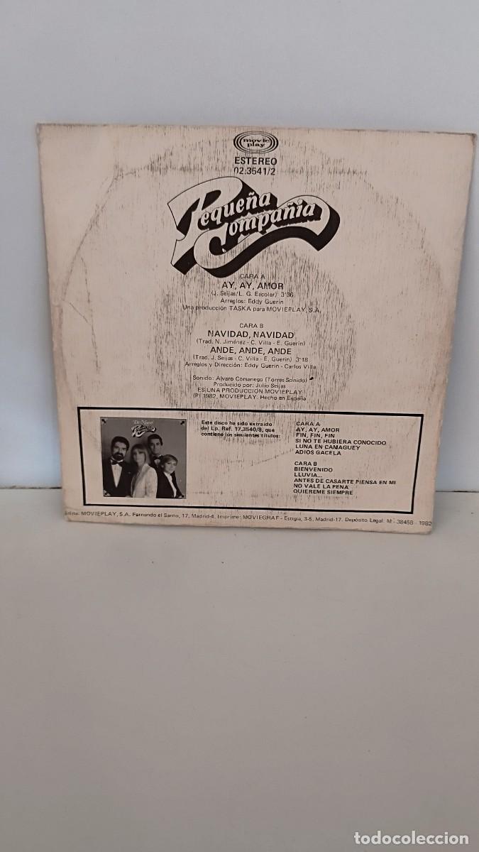 Discos de vinilo: Peque&ntilde;a compa&ntilde;&iacute;a, ay ay amor - Foto 3