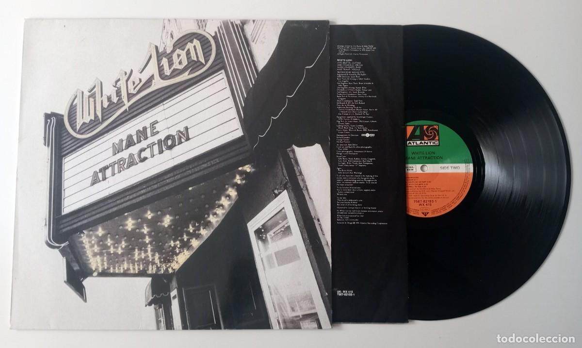 Discos de vinilo: LP WHITE LION - MANE ATTRACTION - Foto 3
