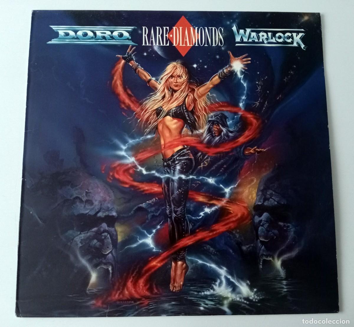 Discos de vinilo: LP DORO / WARLOCK - RARE DIAMONDS - Foto 1
