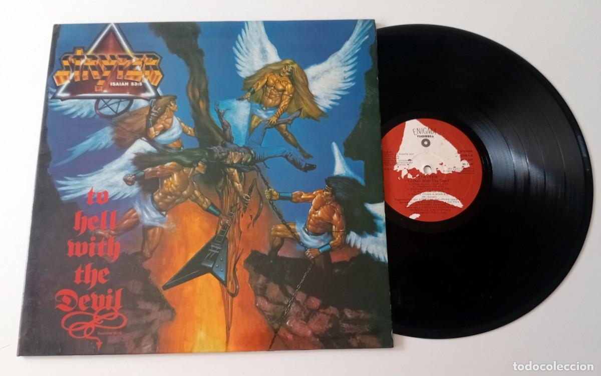 Discos de vinilo: LP STRYPER - TO HELL WITH THE DEVIL - Foto 3