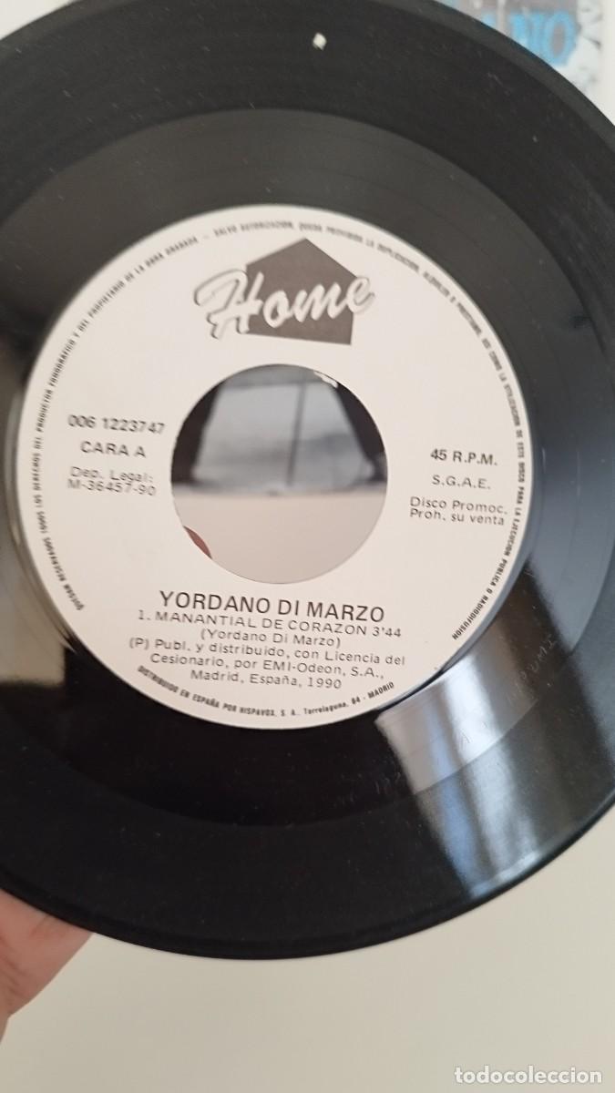 Discos de vinilo: Yordano, manantial de coraz&oacute;n. Single vinilo - Foto 2
