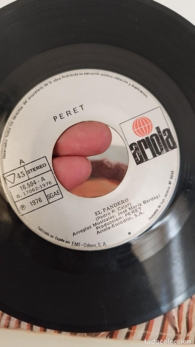Discos de vinilo: Peret ,el panadero. Single - Foto 3