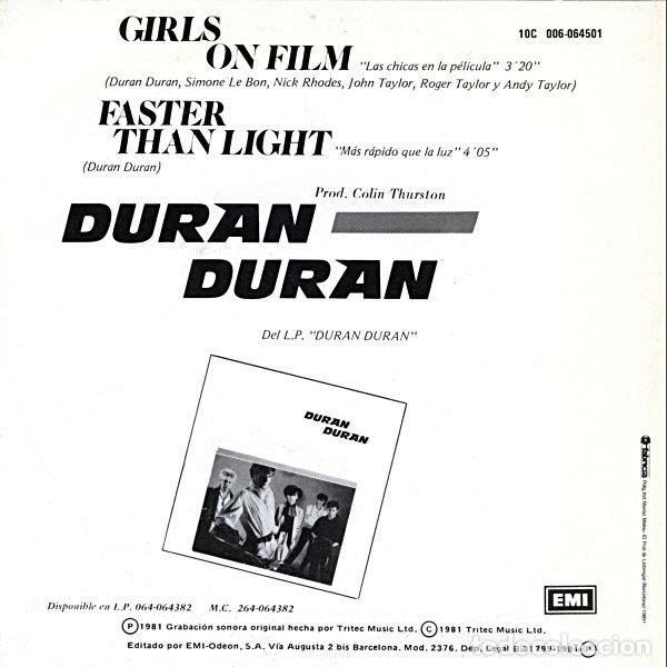 Discos de vinilo: Duran Duran &ndash; Las Chicas En La Pel&iacute;cula - Foto 2