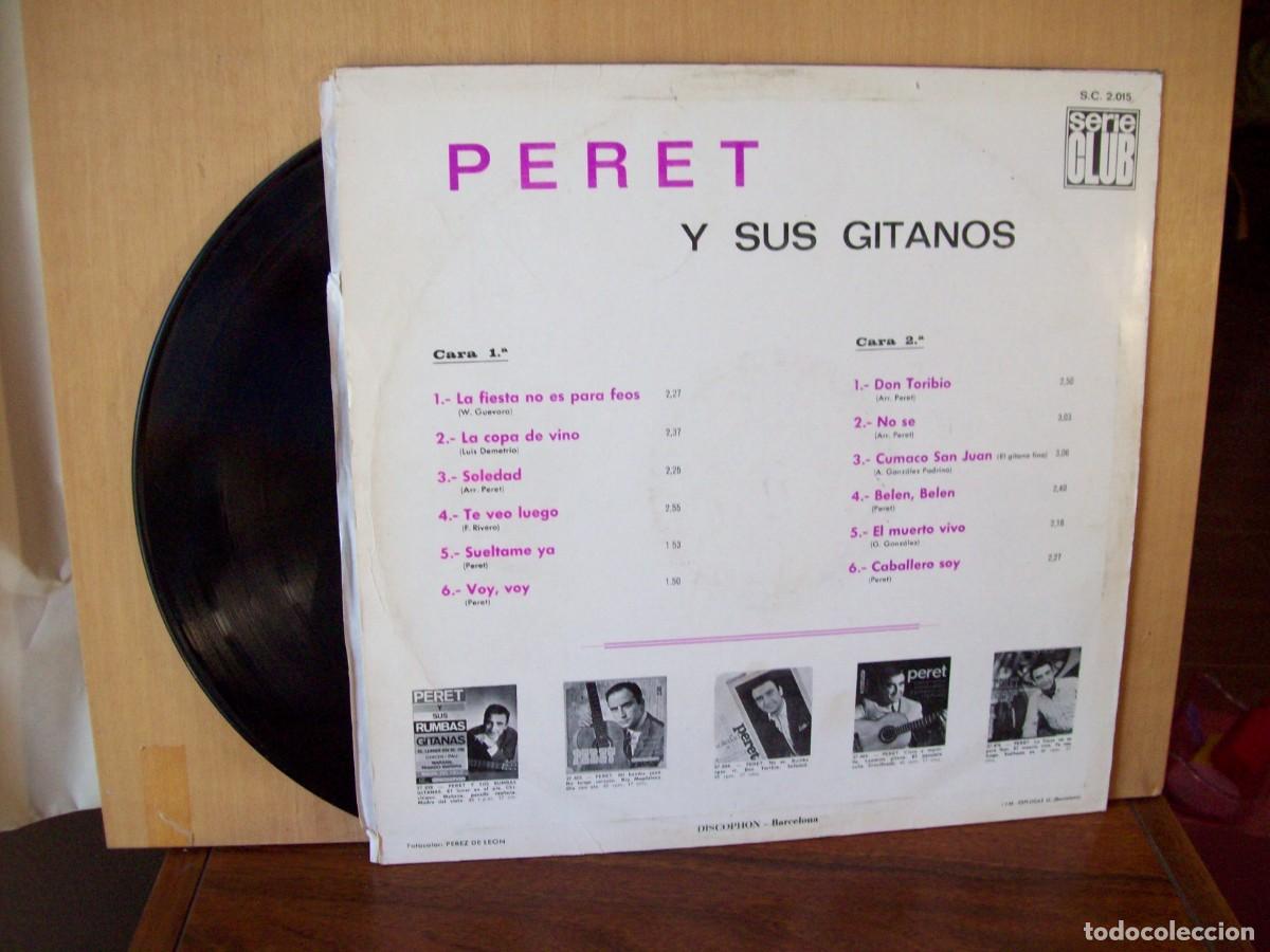 Discos de vinilo: PERET - Y SUS GITANOS - LP - Foto 2