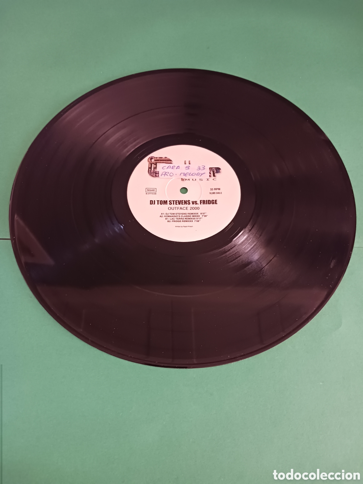 Discos de vinilo: DJ TOM Stevens vs. Fridge/ outface 2 - Foto 3