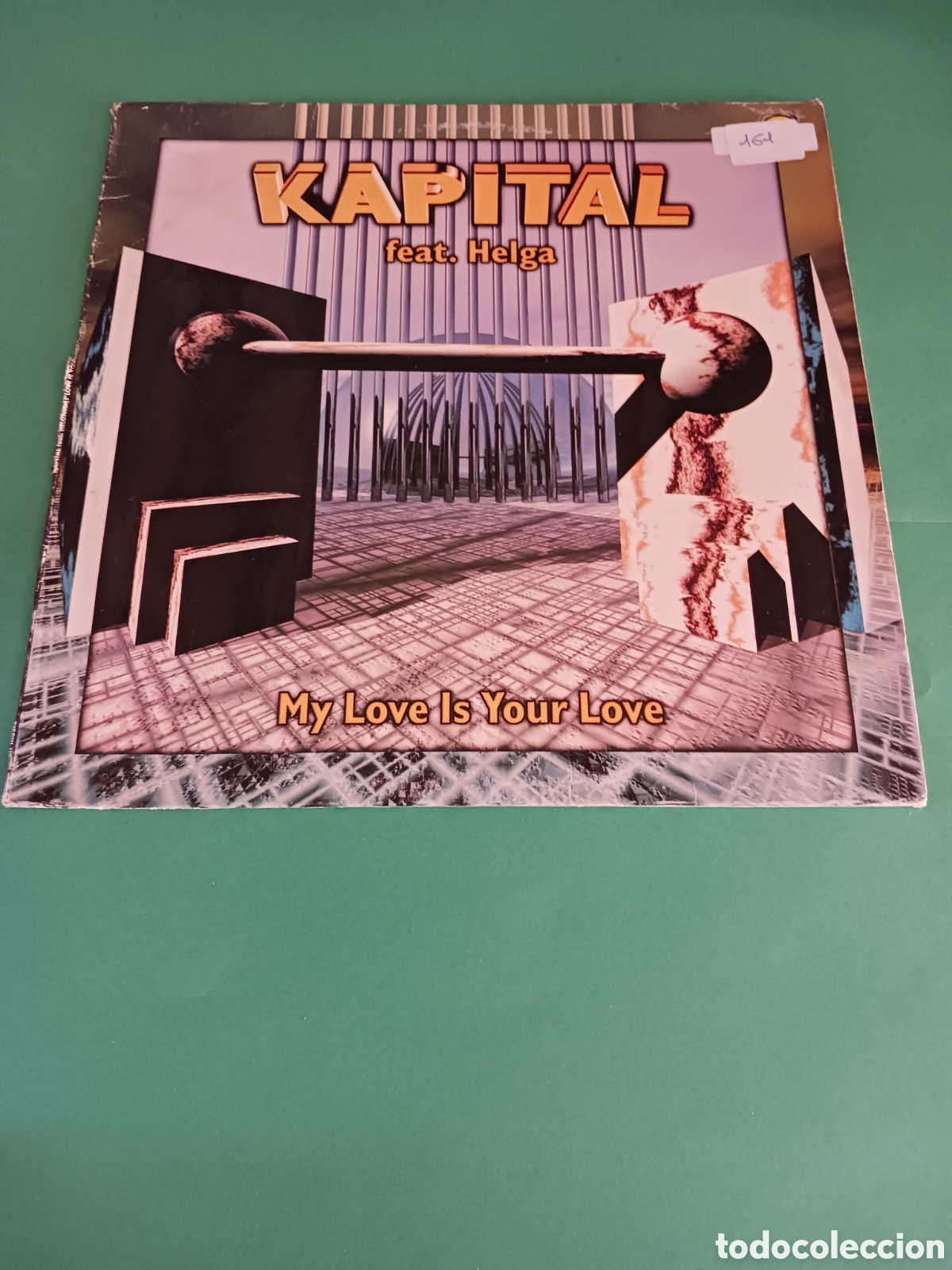Discos de vinilo: Vinilo KAPITAL feat. Helga. - Foto 1