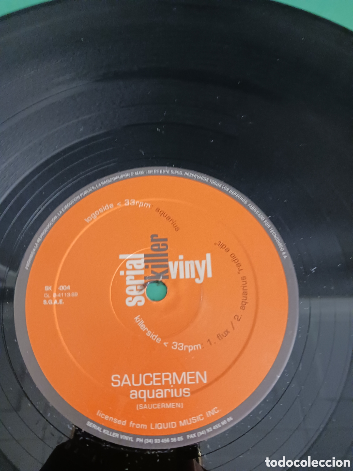 Discos de vinilo: Vinilo Suacrem AQUARIUS. - Foto 3