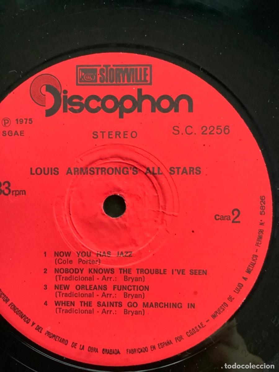 Discos de vinilo: LOUIS ARMSTRONG&rsquo;S ALL STARS - Foto 3