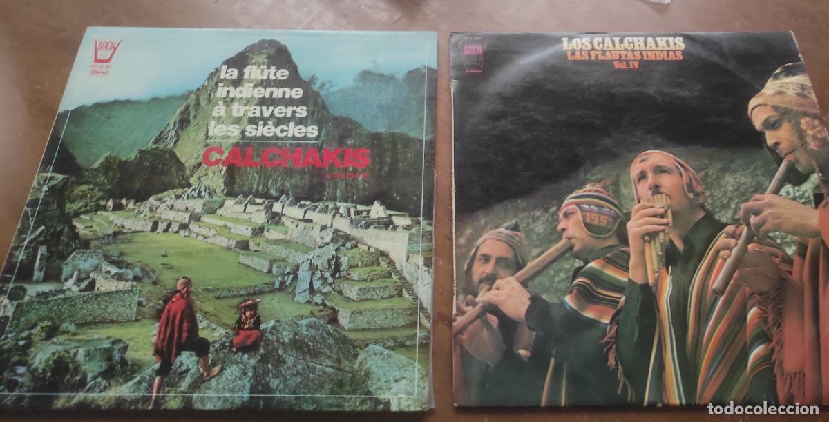 Discos de vinilo: LOTE DOS LP DE CALCHAKIS-VOLUME 6 / VOLUME IV / - Foto 1