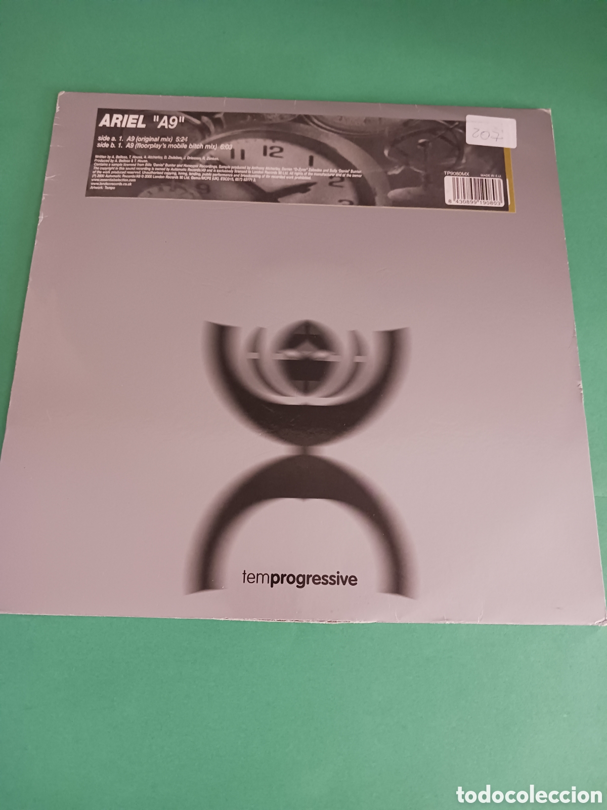 Discos de vinilo: Vinilo ARIEL &rdquo; A9&rdquo; temprogressiv - Foto 1