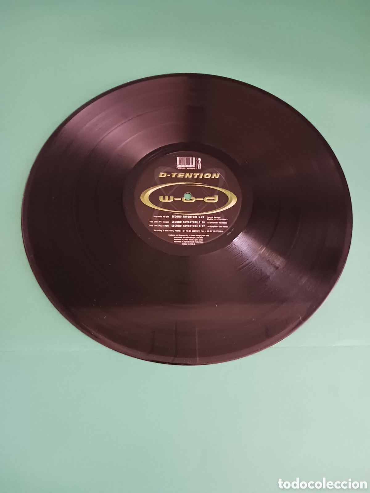 Discos de vinilo: Vinilo D- TENTION / Second Adventure. - Foto 2