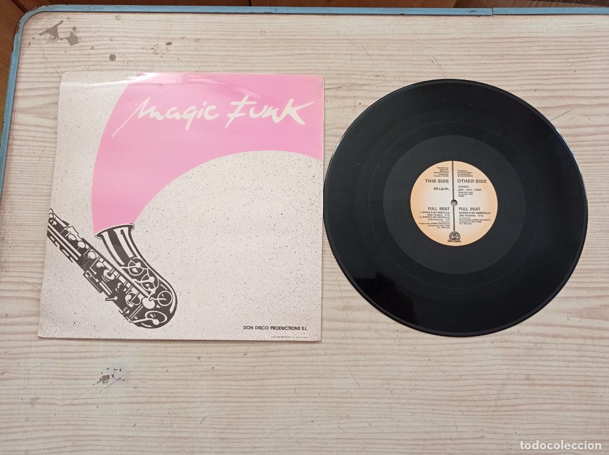 Discos de vinilo: Full Beat - Wheres My Umbrella - Maxi Single - Foto 2