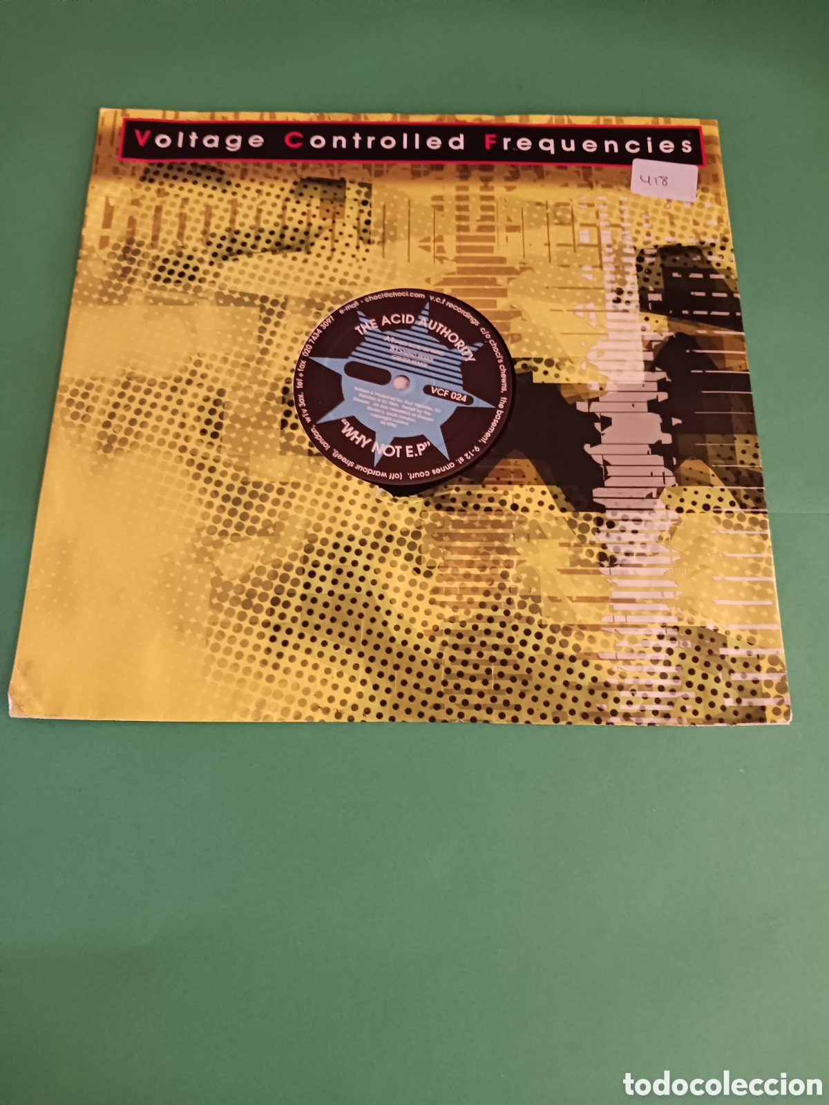 Discos de vinilo: Vinilo THE ACID AUTHORITY. - Foto 1