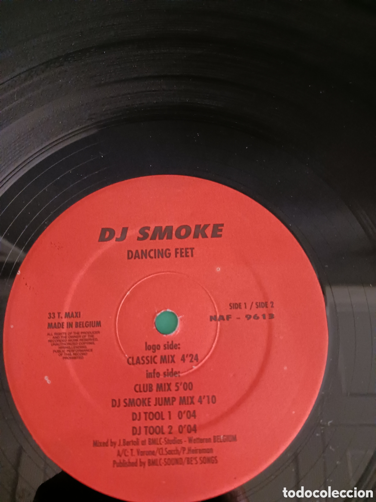 Discos de vinilo: Vinilo DJ Smoke / Dancing Feet. - Foto 3