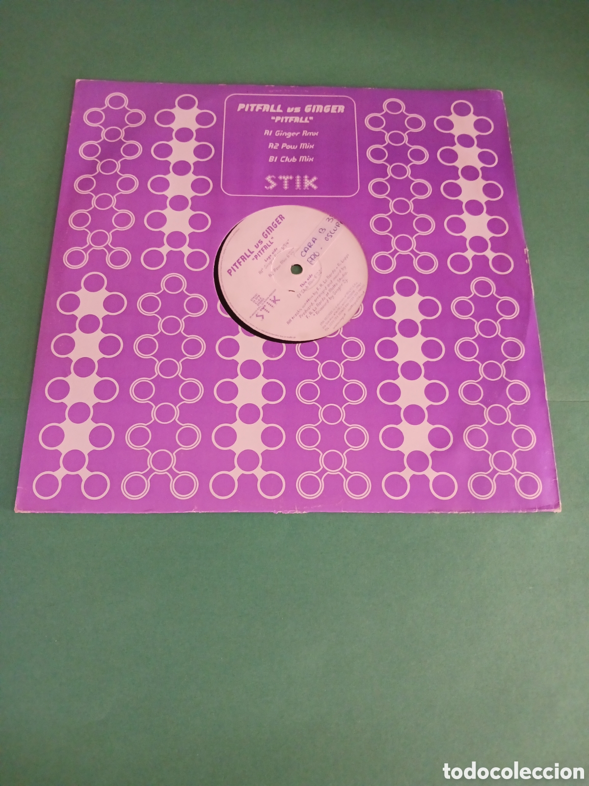 Discos de vinilo: Vinilo PITFALL vs GINGER &rdquo; PITFALL&rdquo; - Foto 1