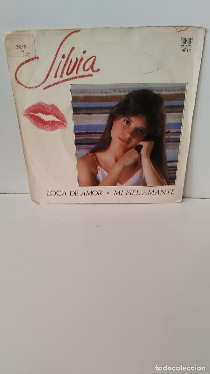 Discos de vinilo: Silvia &ndash; Loca De Amor. Single - Foto 1