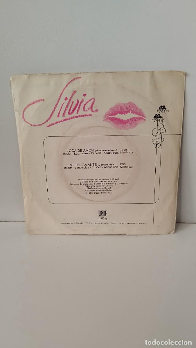 Discos de vinilo: Silvia &ndash; Loca De Amor. Single - Foto 3