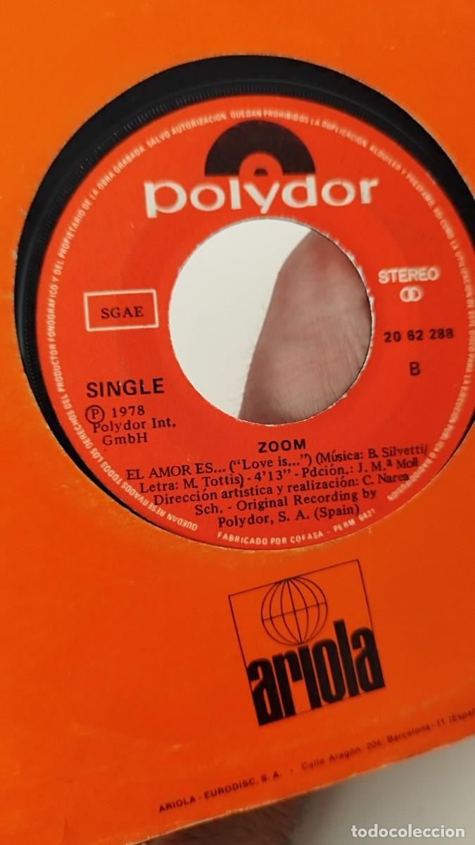 Discos de vinilo: Zoom - La Bruja de Salem. Single promocional - Foto 3