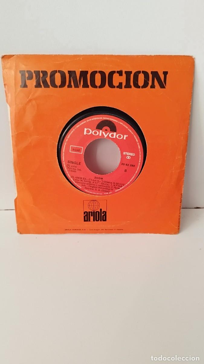 Discos de vinilo: Zoom - La Bruja de Salem. Single promocional - Foto 4