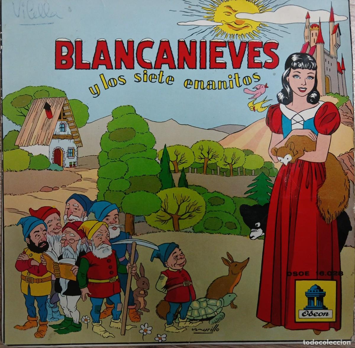 Discos de vinilo: Disco vinilo single Blancanieves y los siete enanitos - Foto 1